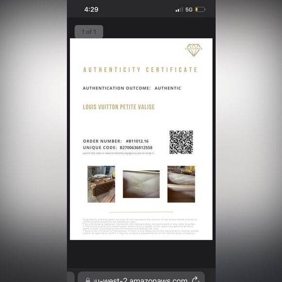 Louis Vuitton Rare Petite Valise Trunk Crossbody Bag - Picture 15 of 16